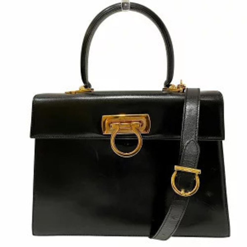 Salvatore Ferragamo Gancini Bag Handbag Shoulder